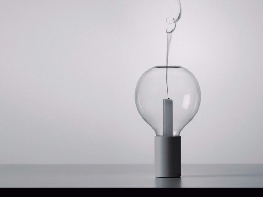 DAVIDE GROPPI Подсвечник из стекла и металла sun-id-1391108 - Вид №1