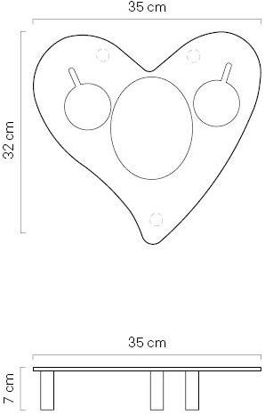 Trona Плавающий стол из экокожи Trona Fl-tble-lb-13 - Вид №6