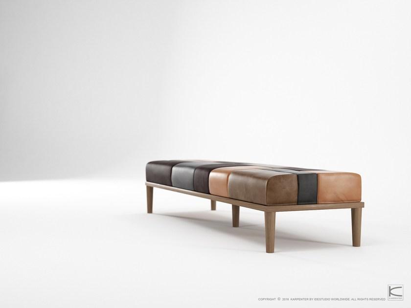 KARPENTER Мягкая деревянная скамья Katchwork sun-id-1475345 - Вид №1