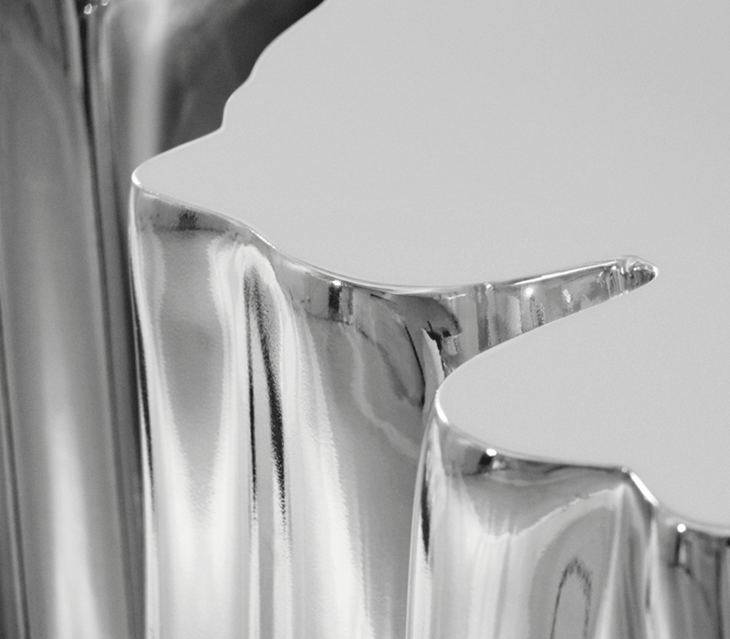 0-073 Монохромный серебристый буфет Boca Do Lobo  - Вид №10