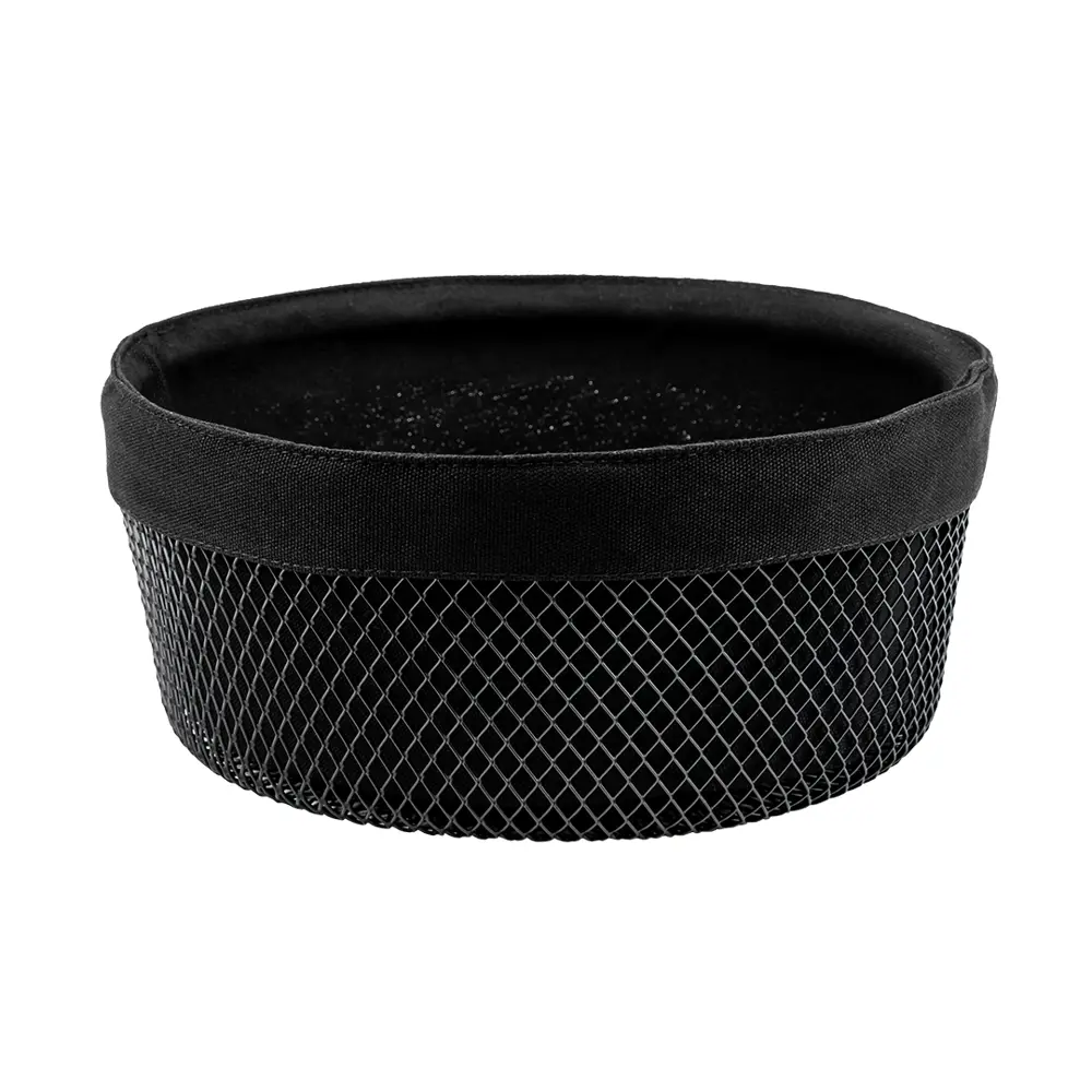 Корзинка для хлеба сталь цвет черный матовый Santreyd STLM-2009122 - Вид №3