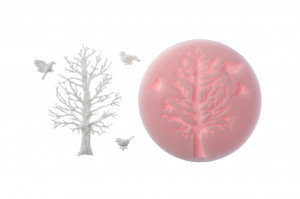 10490 Молд №1212 силикон Цветы HobbyPage