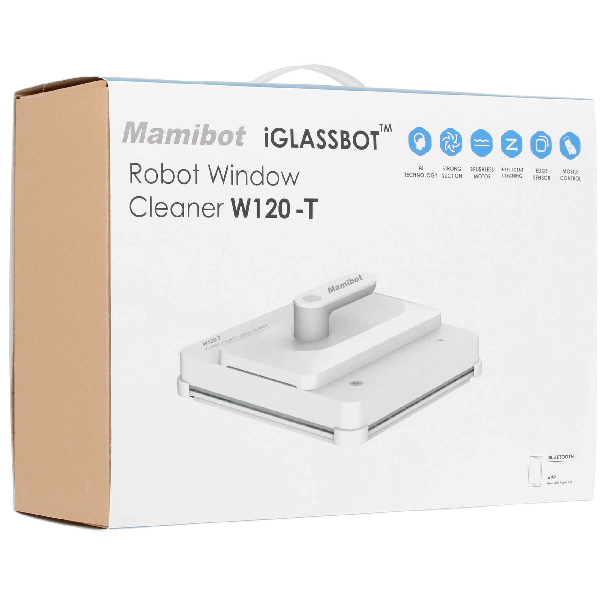 4703759 Робот-мойщик окон Mamibot W120-T белый STDN-0034543 - Вид №10