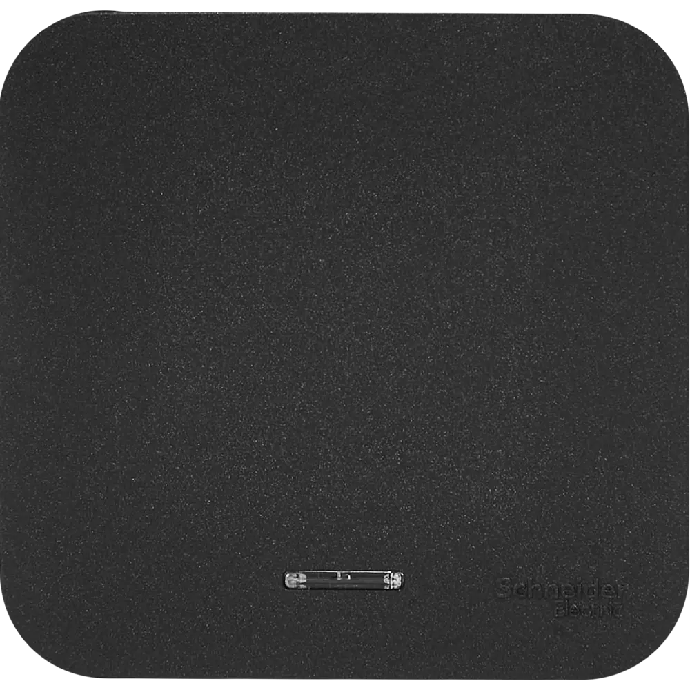 Выключатель накладной Schneider Electric Blanca 1 клавиша цвет антрацит SYSTEME ELECTRIC STLM-2127039 - Вид №1