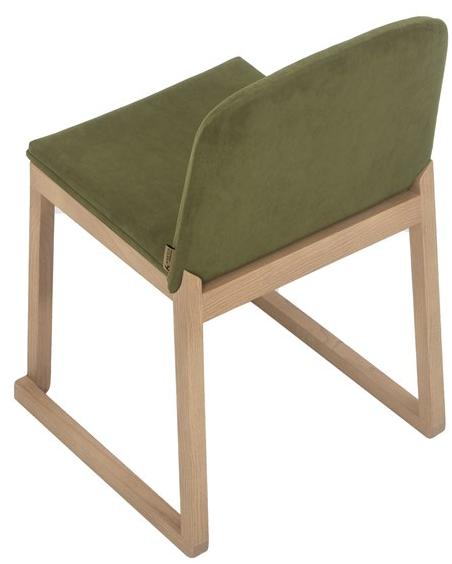 Anesis Стул с обивкой из массива дерева  A90+  - Вид №5