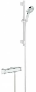 Термостатический смеситель для душа GROHE Grohtherm 2000 с душевым гарнитуром, хром (34281001)