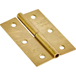 Петля мебельная карточная съёмная правая Amig 540 60x40 мм сталь цвет золото