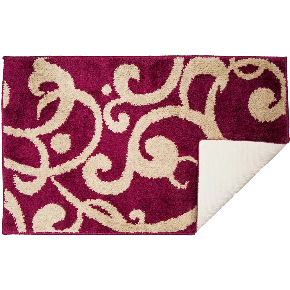 Коврик для ванной комнаты «Узоры» 50х80 см цвет фиолетовый MR PENGUIN STLM-2135336 - Вид №2