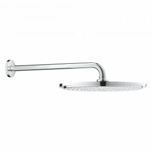 Верхний душ с кронштейном GROHE Rainshower Cosmopolitan Metal, диаметр 310 мм, хром (26056000)