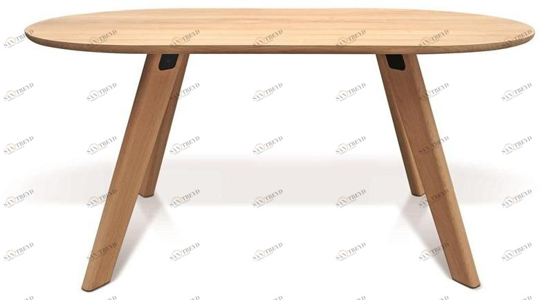 Atipico Овальный обеденный стол из дуба sun-id-1422338