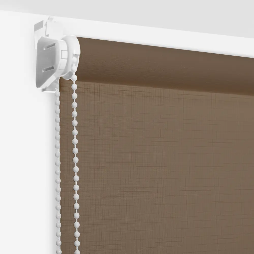 Штора рулонная Inspire Шантунг 80x160 см коричневая 82668402 STLM-2142639 - Вид №2