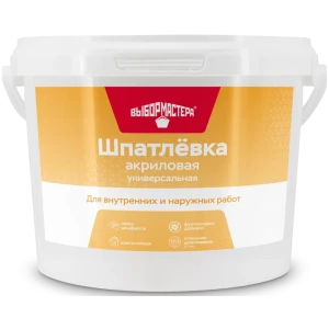Шпаклевка акриловая универсальная Выбор мастера 3 кг 89408985 STLM-2139007