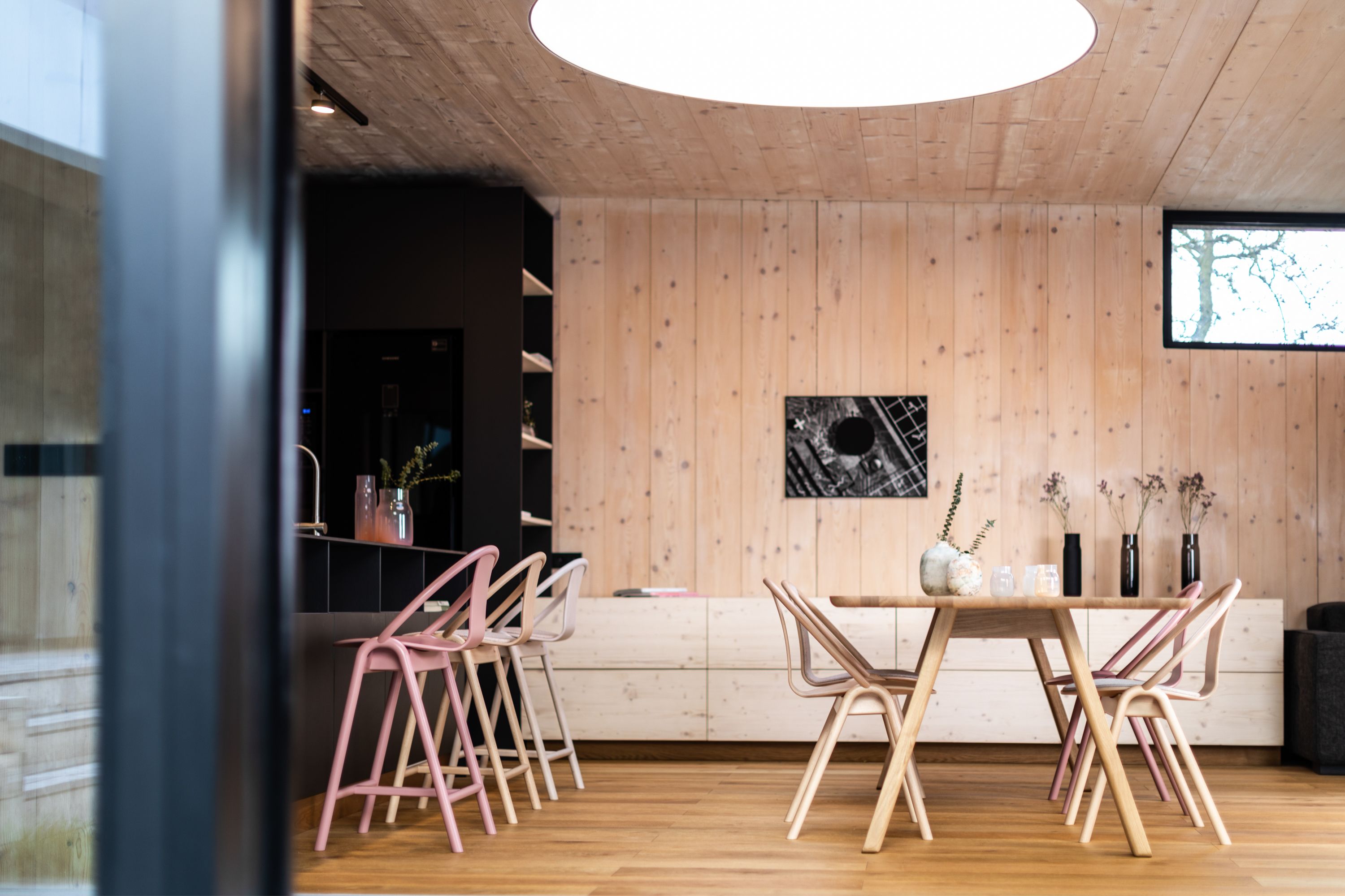 Высокий стул с мягким сиденьем TON AGAIN ARCH-00023267 - Вид №5