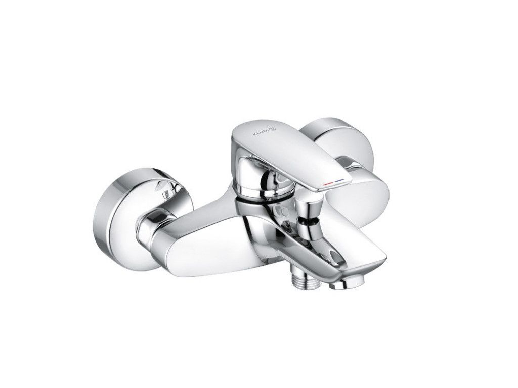 346810575 однорычажный смеситель для ванны и душа DN 15 KLUDI PURE&SOLID хром 