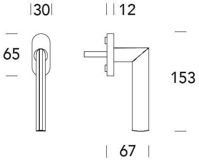 Reguitti Оконная ручка Zamak dk на розе Ixia Aj40dk01588 - Вид №1
