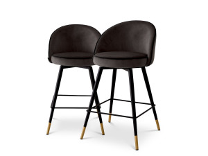 Тканевый поворотный мягкий стул