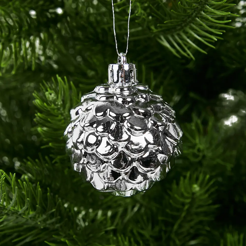 87036334 Набор новогодних шаров Christmas ø5-6 см цвет синий 25 шт. STLM-0949351 Santreyd  - Вид №29
