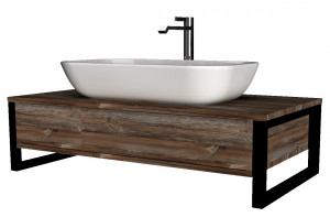 У85847 Тумба GRUNGE LOFT 100П 1в.я Дуб Намибия 1 Marka GRUNGE LOFT