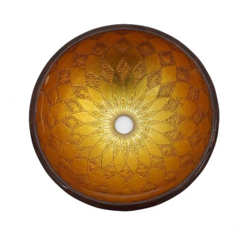 U-GV691-19mm-KEF15000 Накладная раковина на столешницу  прямоугольная Krausru  - Вид №5