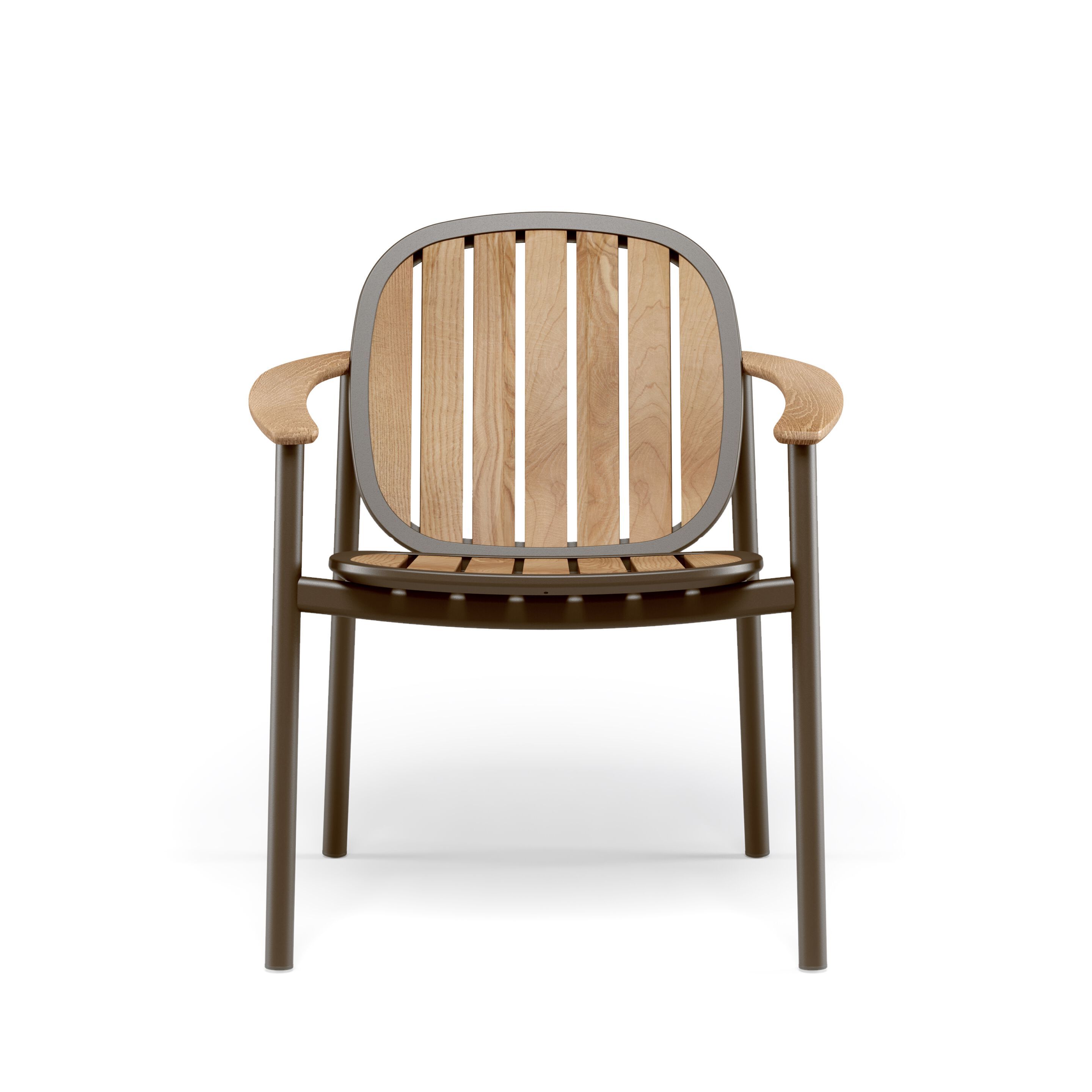 Стул для сада из тикового дерева с подлокотниками emu Близнецы ARCH-00020320 - Вид №1