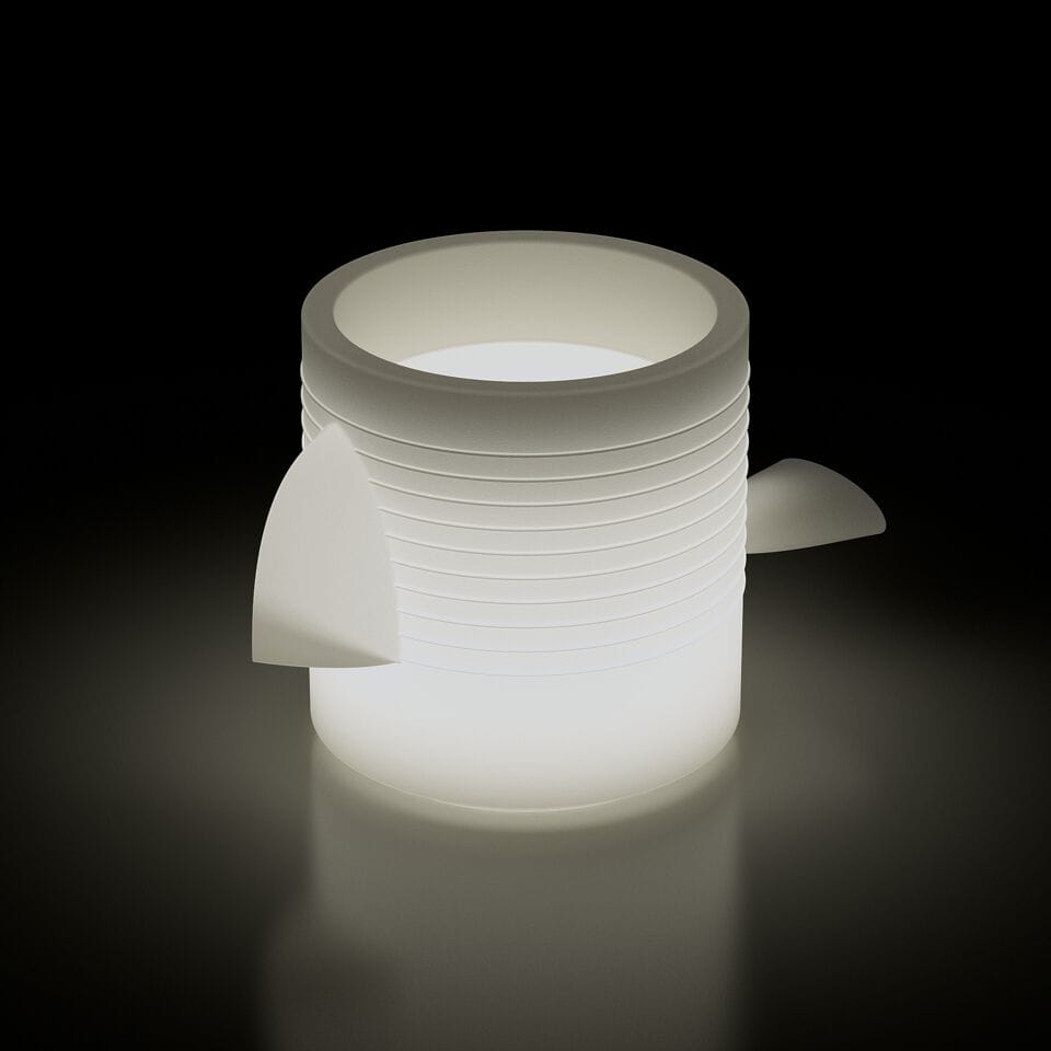 Круглый полиэтиленовый садовый горшок Lyxo Design FERA JAGO ARCH-00041305 - Вид №7