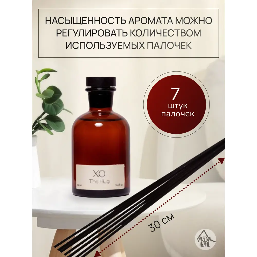 ARIDA HOME Xo The Hug - Натуральный аромадиффузор с растительным воском 85301630 STLM-0060986 - Вид №2