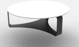 Manufatti Viscio Низкий круглый бетонный журнальный столик