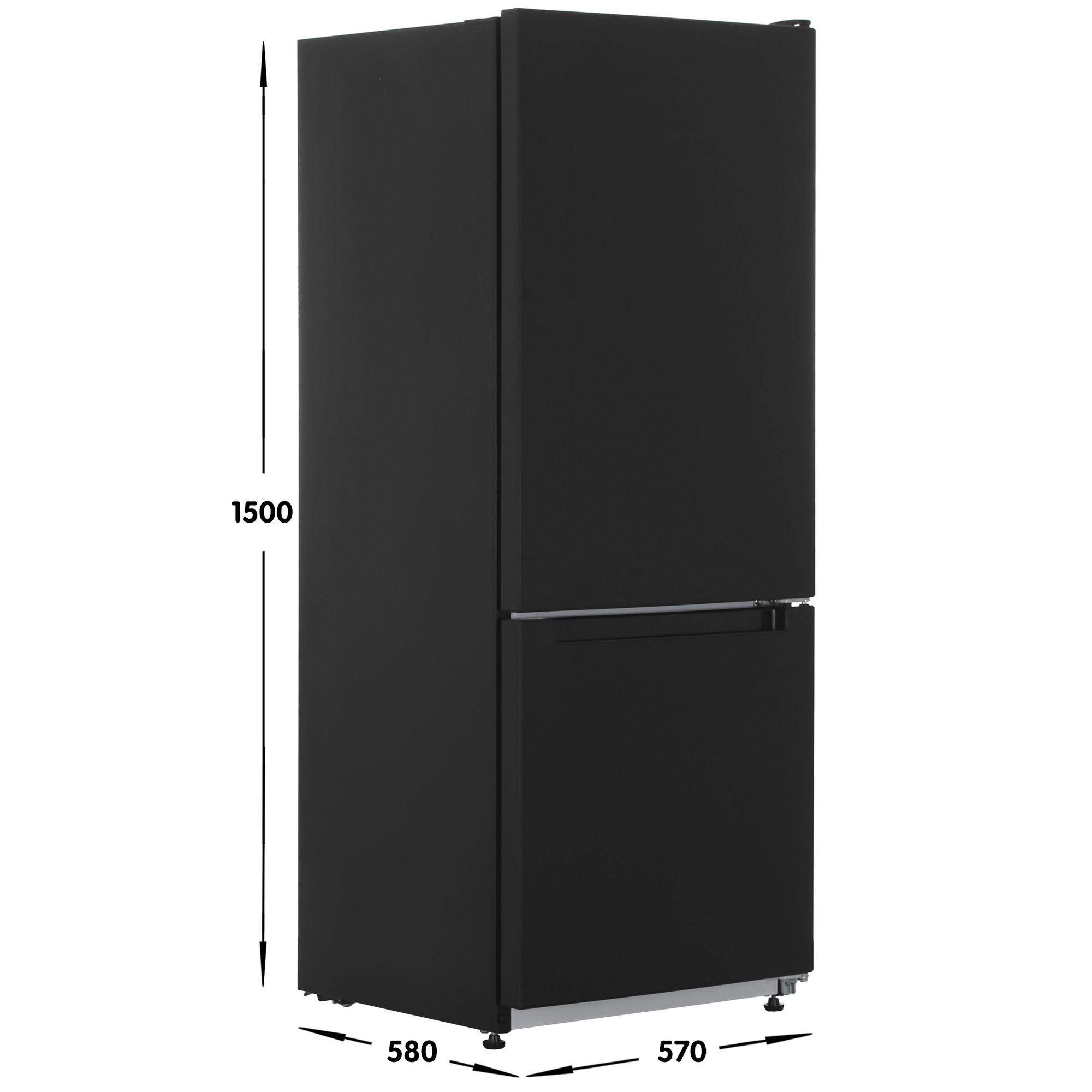 9291888 Холодильник с морозильником   NORD NRB 121 B черный STDN-0150221 - Вид №6