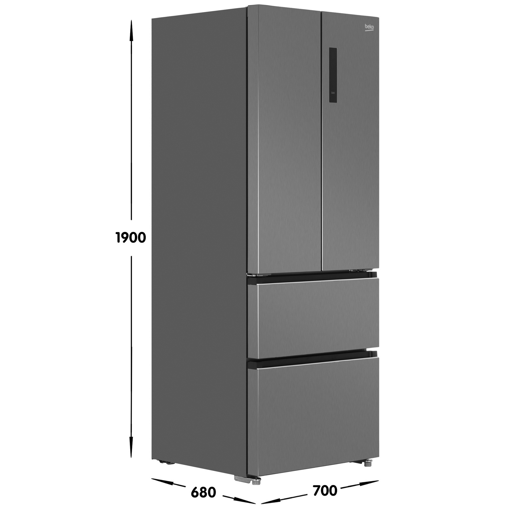 5495126 Холодильник многодверный   Beko GNO43621XPN серебристый STDN-0037826 - Вид №8