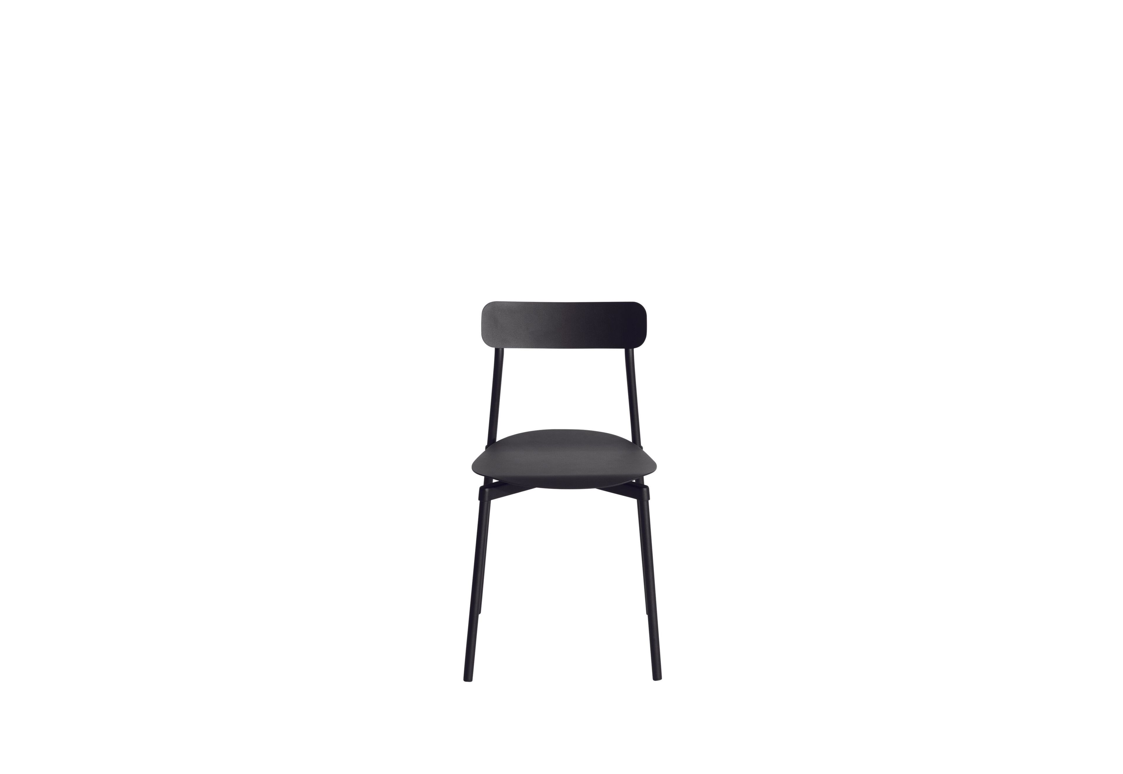 Алюминиевый штабелируемый стул с порошковым покрытием Petite Friture Fromme ARCH-00150568 - Вид №67