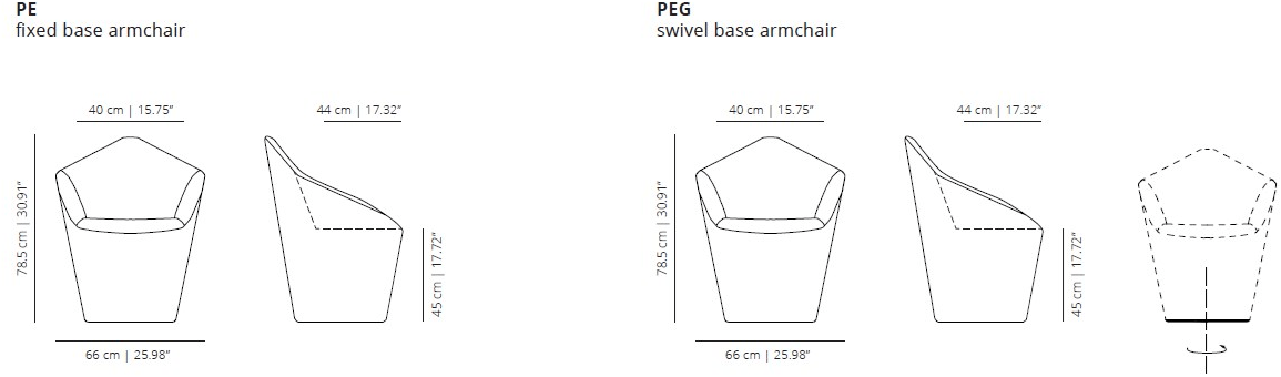 Viccarbe Мягкое кресло sun-id-1465786 - Вид №17