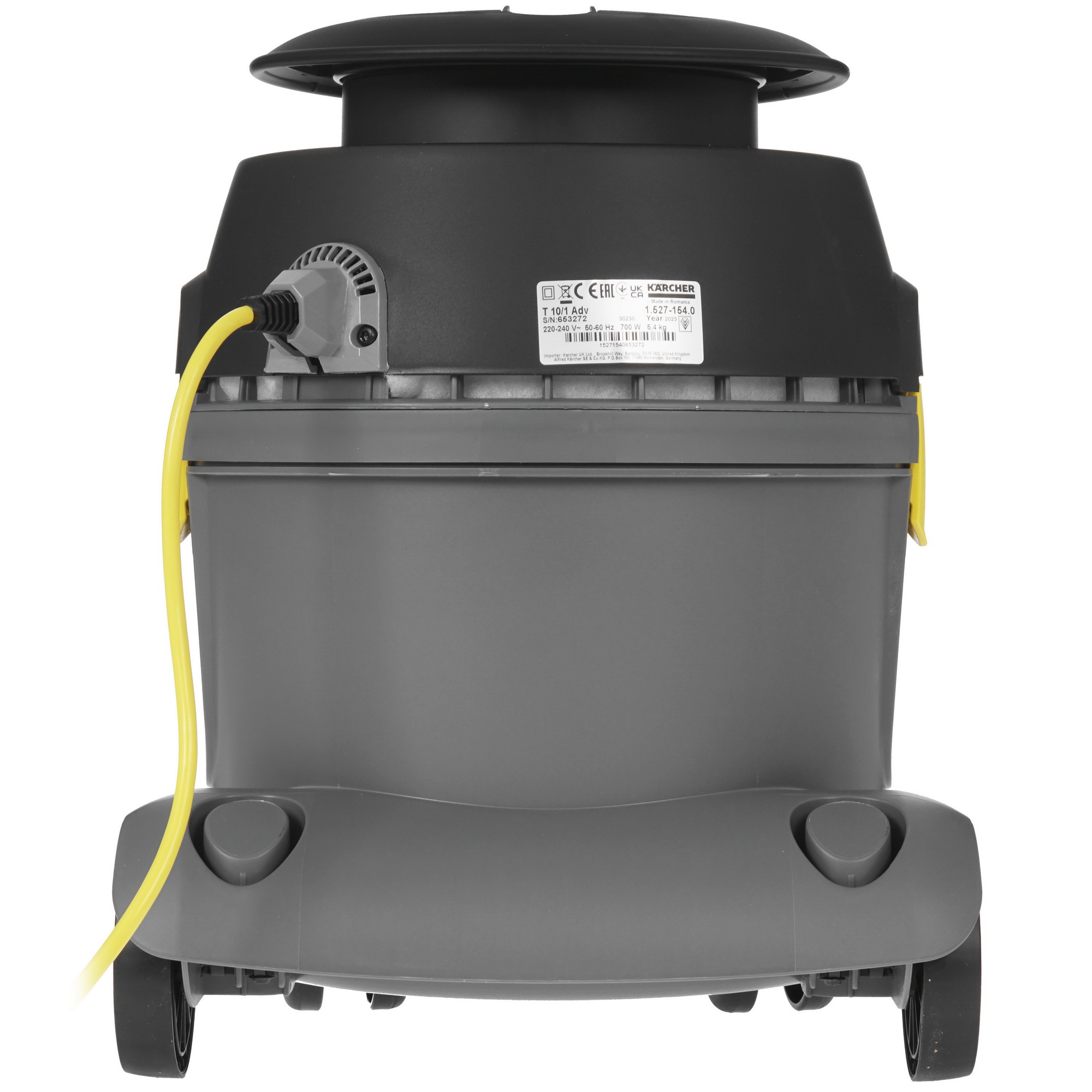 9981930 Пылесос Karcher T 10/1 Adv серый STDN-0075830 - Вид №5
