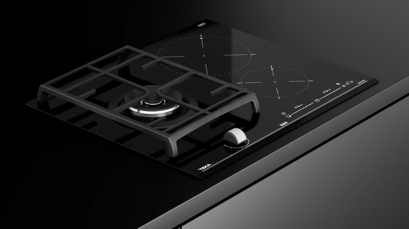 1320309 Варочная панель Teka HYBRID JZC 63312 ABN BLACK Италия  - Вид №4