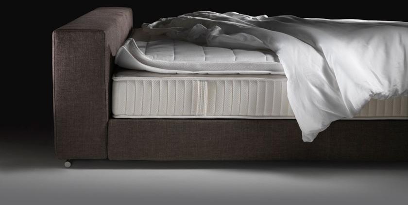 Flexform Двуспальная кровать со съемным чехлом из ткани Groundpiece sun-id-1458149 - Вид №4