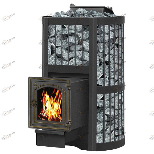 Банная печь Везувий Ураган Стандарт 16 (ДТ-4С) с закрытой каменкой 4506