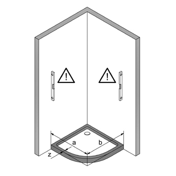B9962ULUT R Zenith Сollection душевая зона Samo 36371 - Вид №3