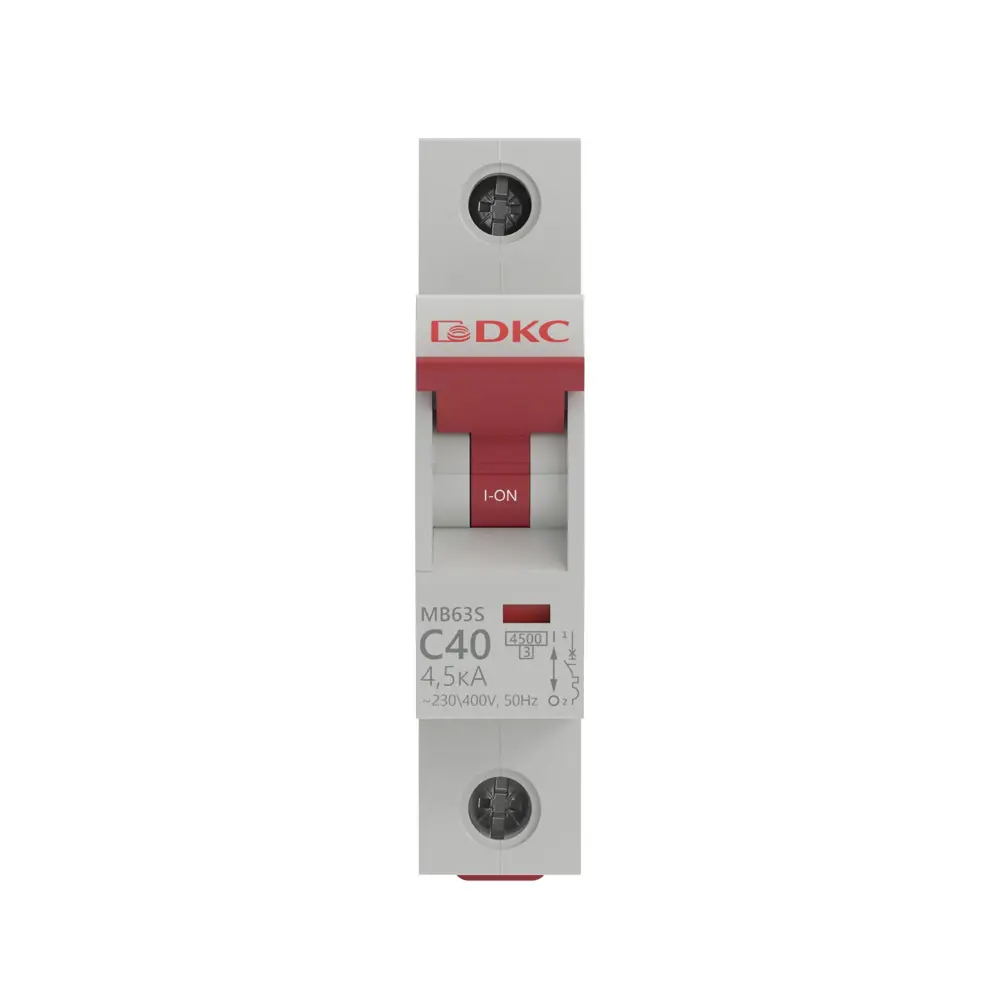 Автоматический выключатель DKC Yon 1P C40 А 4.5 кА 89439414 STLM-2069330  - Вид №1