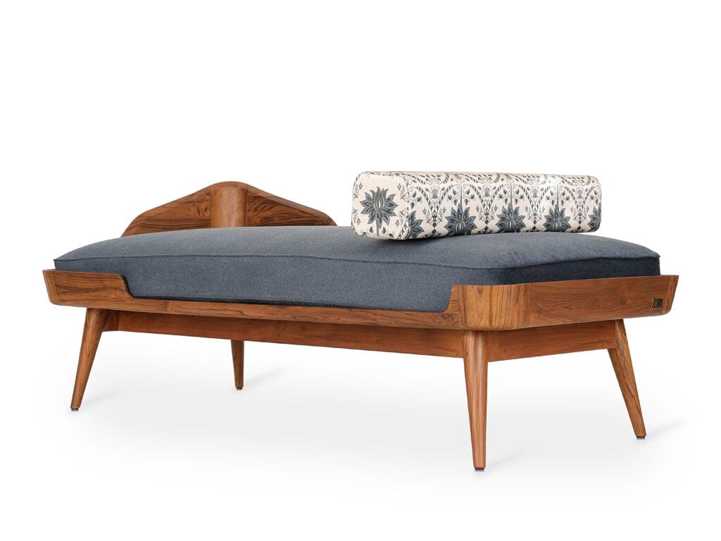 Спальная кровать из тикового дерева Alankaram SOHVA ARCH-00039523 - Вид №4