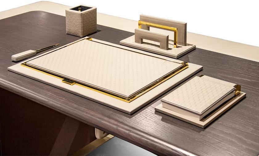 Formitalia Письменный стол из оленьей кожи с ящиками sun-id-1427808 - Вид №2