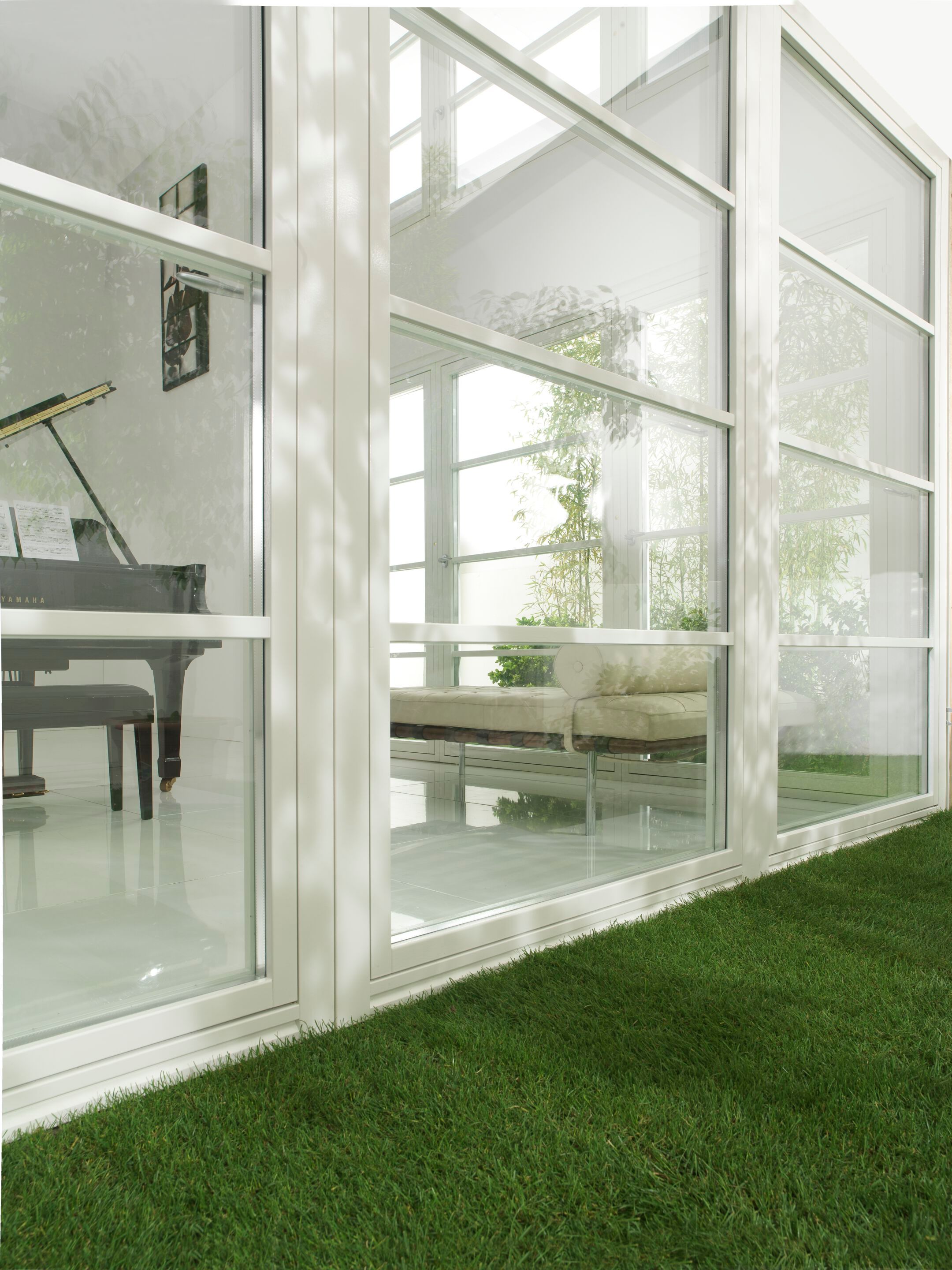 Window made of laminated wood with an external aluminum clad PB Finestre FLAT LEGNO ALLUMINIO ARCH-00049804 - Вид №1