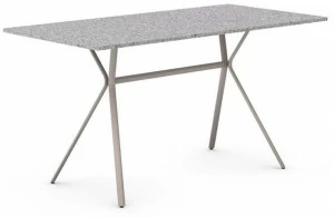 Vela Arredamenti Прямоугольный обеденный стол из железа Curva