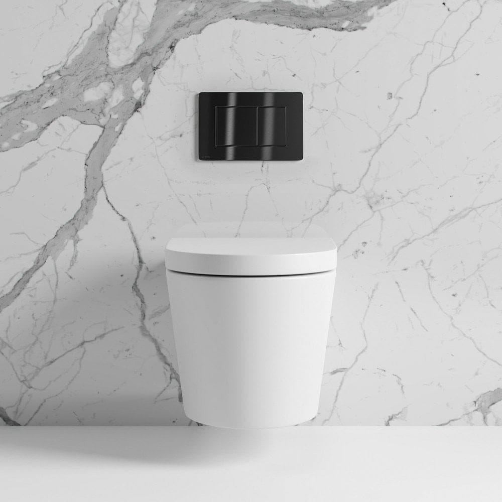 Керамический подвесной туалет с пластиной и сливной кассетой LUSSO без ARCH-00082135 - Вид №20