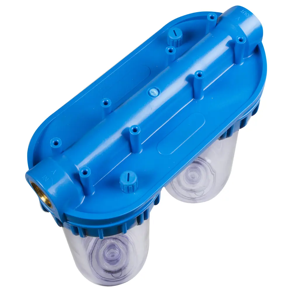 Корпус АкваКит SL10 3/4 SLD 3P TP для холодной воды АКВА М STLM-2012351 - Вид №1