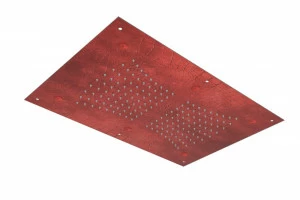 Graffio Прямоугольная лейка душа 600 × 400 мм с 6 небулайзерами. SK221