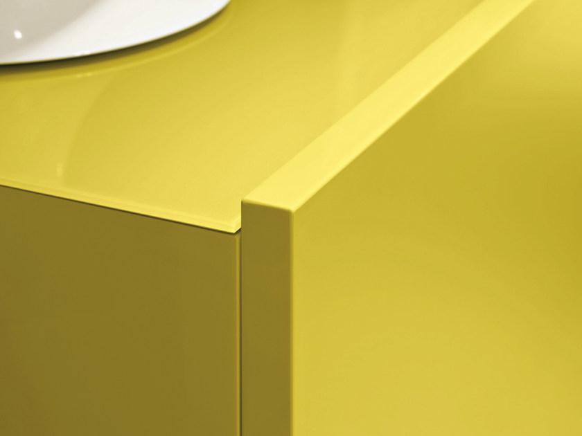 MisuraEmme Подвесной буфет из лакированной древесины с раздвижными дверцами Atelier sun-id-1470563 - Вид №2