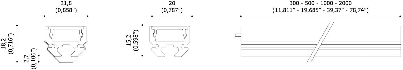 Aldabra Линейный световой профиль из алюминия sun-id-1450164 - Вид №8