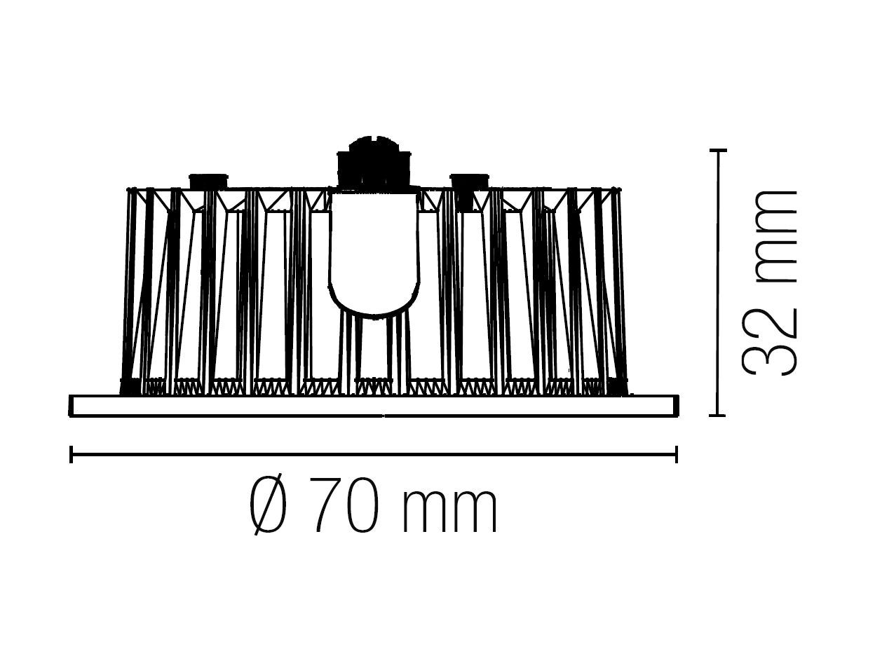Алюминиевый утопленный прожектор Fan Europe Lighting INTEC ARCH-00129583 - Вид №5