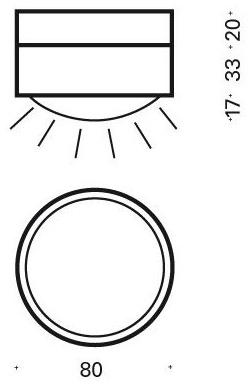Top Light Аппликация из металла Puk one, plus & turn sun-id-1440795 - Вид №2