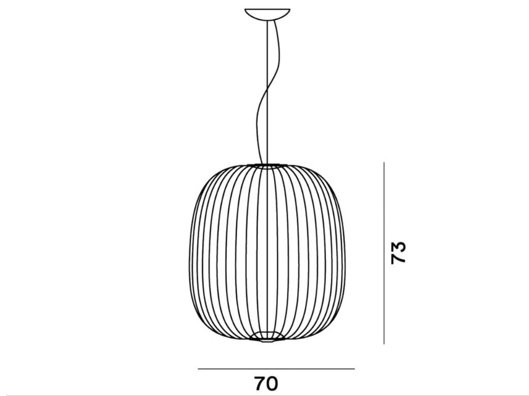 Металлический и стальной светодиодный подвесной светильник Foscarini спицы ARCH-00126498 - Вид №7