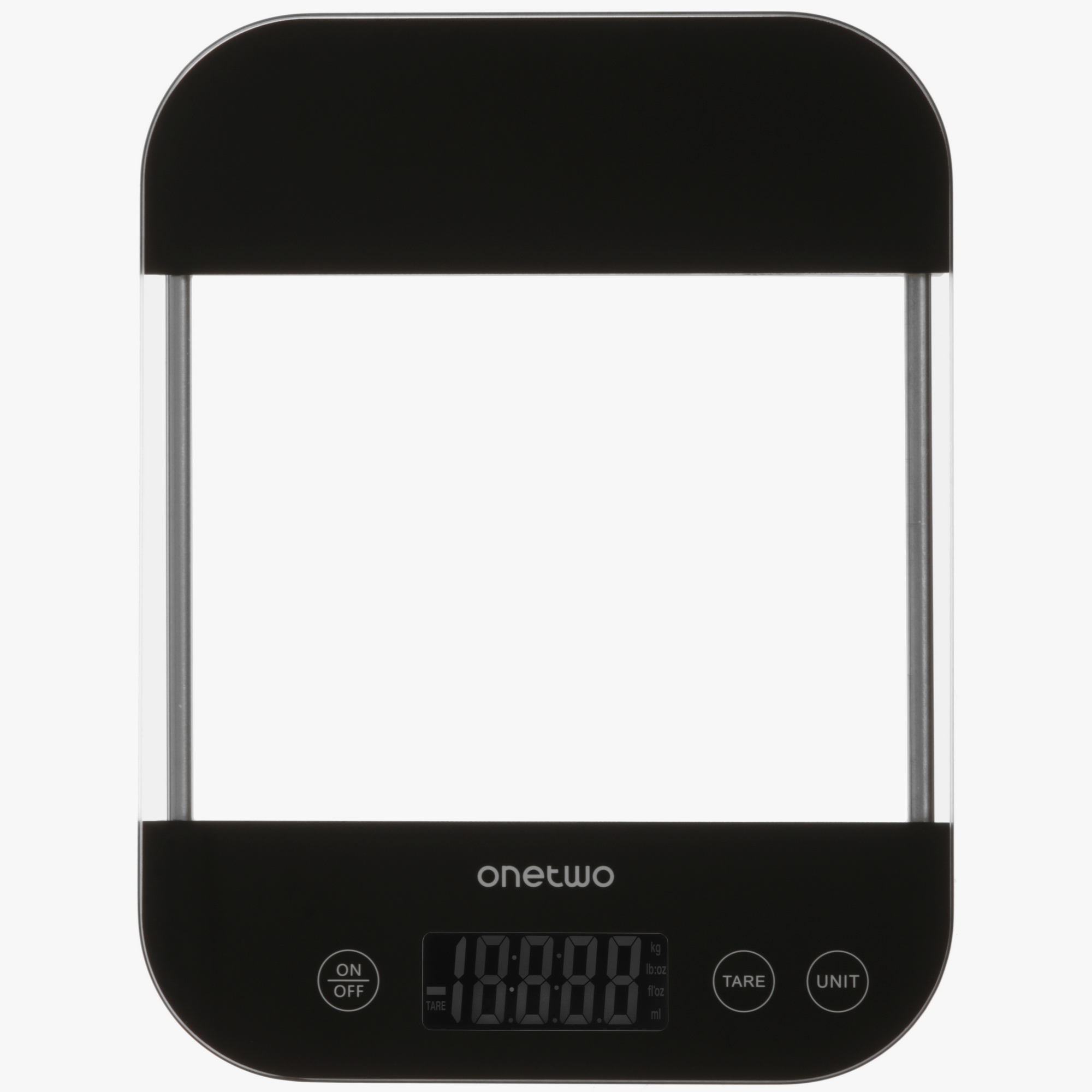 9158775 Кухонные весы OneTwo O3SC24 черный STDN-0007299